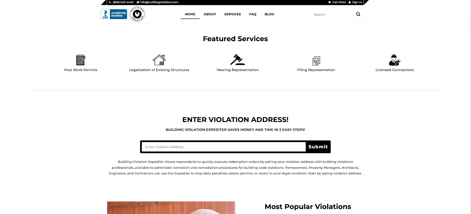 Building Violation Expediter