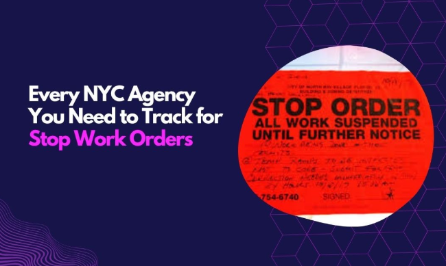 NYC Stop Work Order Agencies