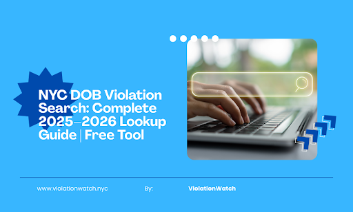 NYC DOB Violation Search