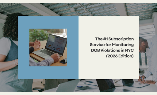 Best DOB Violation Monitoring Service NYC 2026