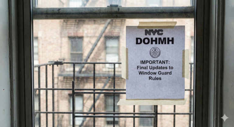 Final Updates To DOHMH Window Guard Rules Published