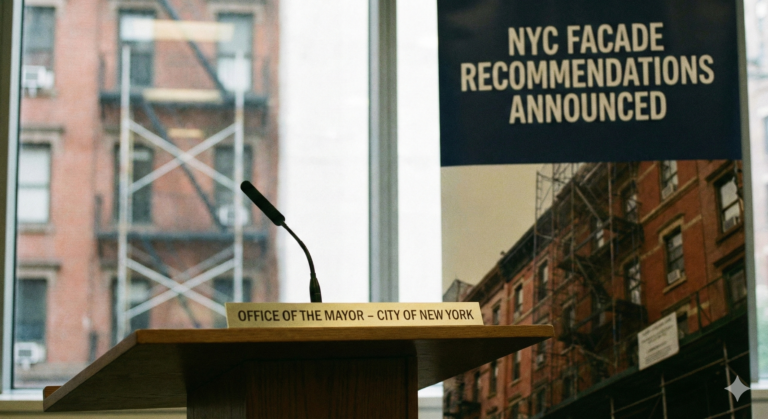 NYC Mayor’s Office Announces NYC Facade Recommendations