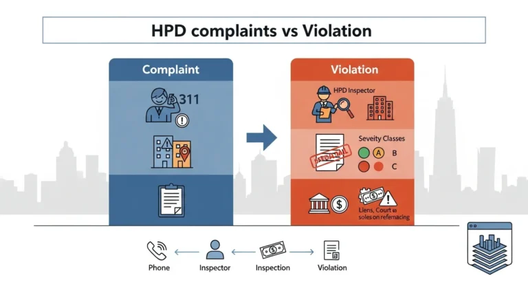 HPD Complaints vs Violations: A Clear Explanation For New York City Tenants And Owners