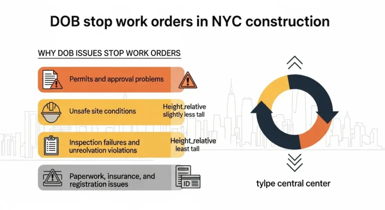 Why DOB Issues Stop Work Orders (And How To Clear Them Fast)