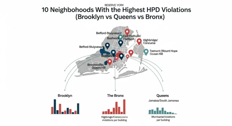 10 Neighborhoods With The Highest HPD Violations: Brooklyn vs Queens vs The Bronx