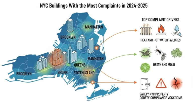 NYC Buildings With The Most Complaints In 2024–2025 (Data Study)