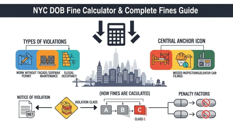 NYC DOB Fine Calculator And Complete Fines Guide