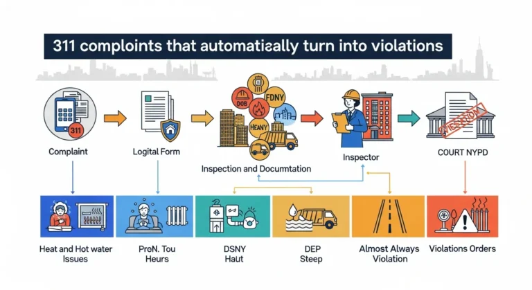 311 Complaints That Automatically Turn Into Violations: What You Need To Know