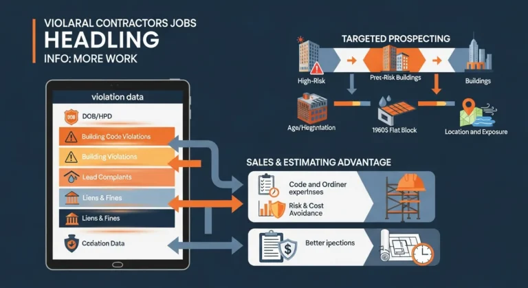 How Violation Data Helps General Contractors Win More Facade And Roofing Jobs
