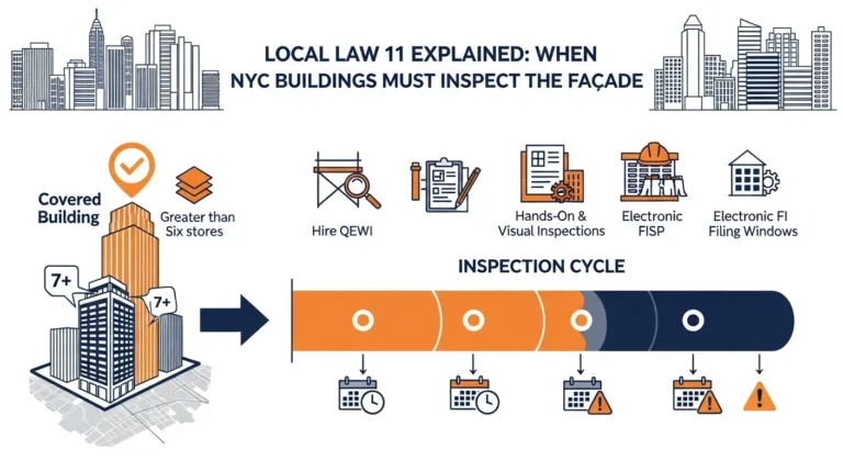 Local Law 11 Explained: When NYC Buildings Must Inspect The Facade